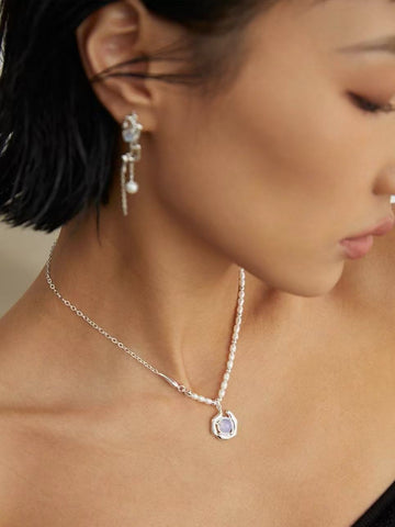 Opal Stone Necklace