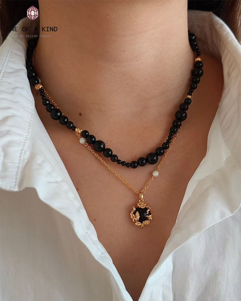 Black Lumen Necklace